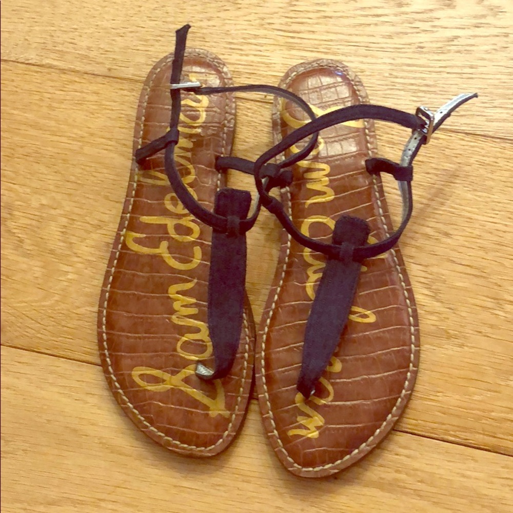Sam Edelman blue jean sandals, size 8.5.